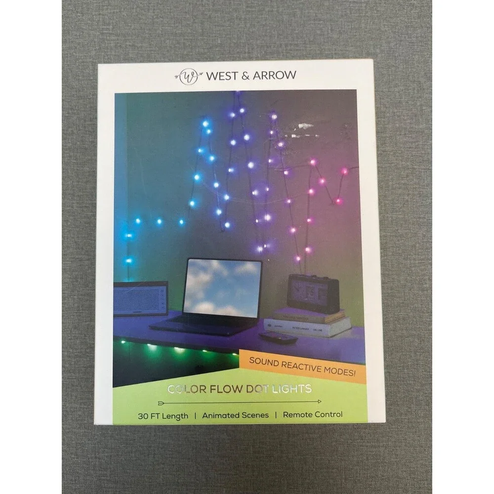 WEST & ARROW Curtain String Light With Remote ,USB OR Battery Operated ,Choose